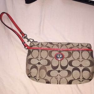 COACH Brand Wristlet/ Clutch (Authentic)